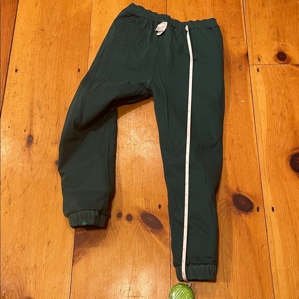 Hanna Andersson Corduroy Pants Forest Green Evergreen Tree Adjustable size 6/7 - Picture 5 of 7